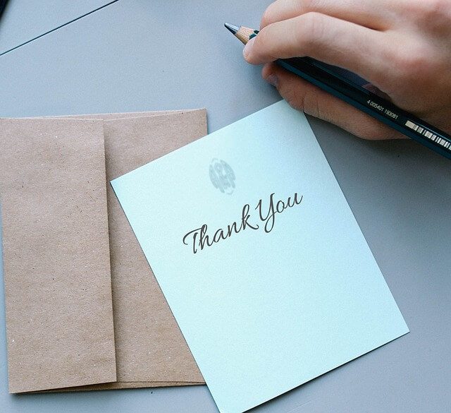 Where to Find Thank You Note Stationary